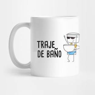 Traje de Bano - Spanish Puns Collection Mug